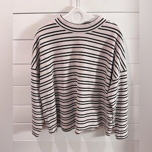 🩷 SANCTUARY – Textured Knit Striped Sweater 2X